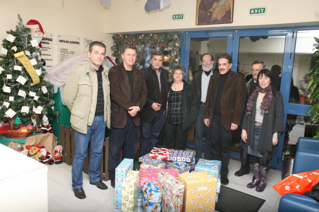 Επίσκεψη του Ι.Σ.Α στο Σύλλογο Γονιών Παιδιών με Νεοπλασματική Ασθένεια «Φλόγα»