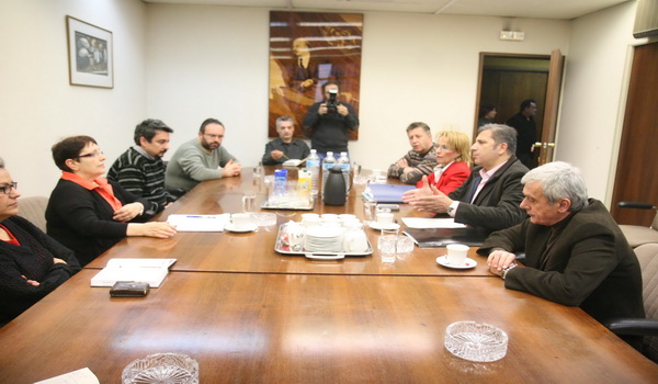 Συνάντηση Ι.Σ.Α και Ιατρικών Φορέων με τη Γενική Γραμματέα του ΚΚΕ, κυρία Αλέκα Παπαρήγα
