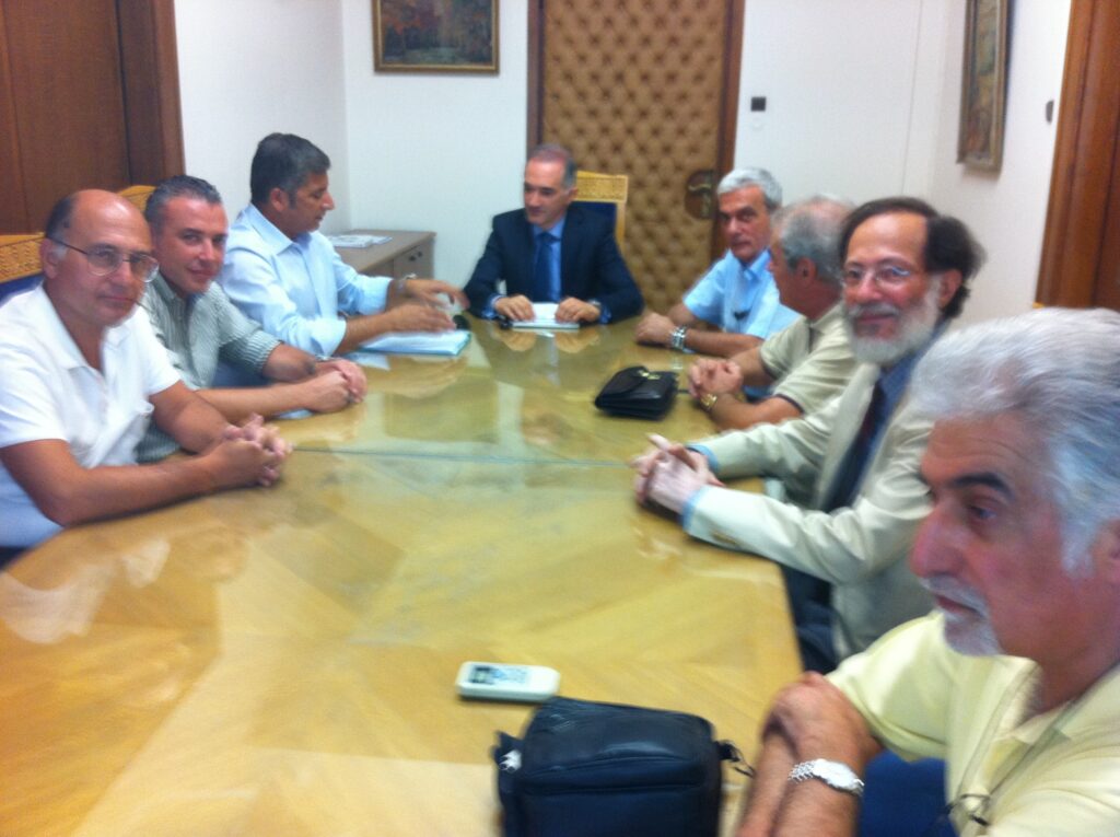 Συνάντηση Δ.Σ. Ι.Σ.Α. με Αν. Υπουργό Υγείας Μ. Σαλμά