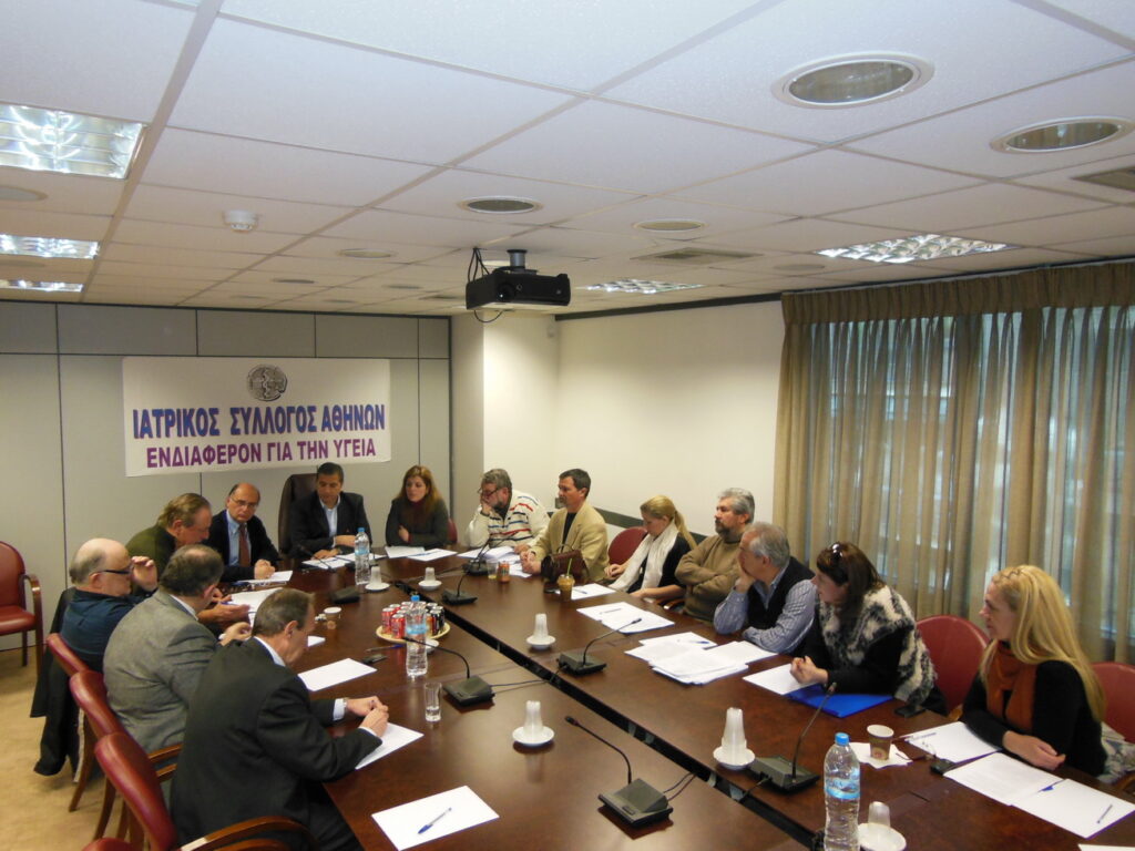 Ο ΙΣΑ συνάντησε τους εκπροσώπους φορέων εργαστηριακών ιατρών και διαγνωστικών κέντρων για τη διαβούλευση κριτηρίων ποιότητας εργαστηρίων με τον ΕΟΠΥΥ