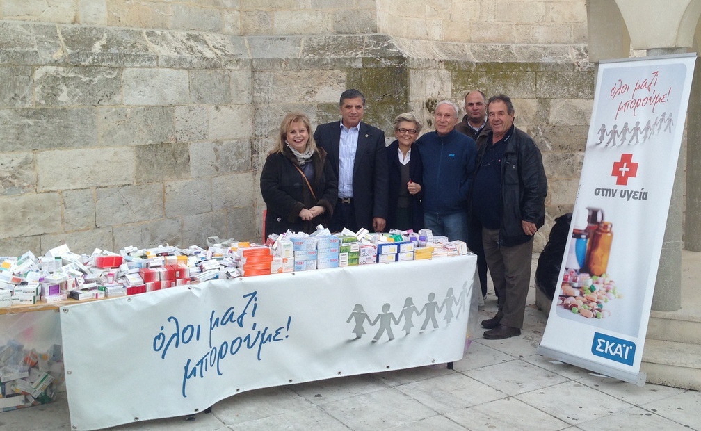 750.000 φάρμακα με τη συμμετοχή εκατομμυρίων πολιτών στη δράση του ΣΚΑΙ «’Ολοι μαζί μπορούμε» για το Ιατρείο Κοινωνικής Αποστολής