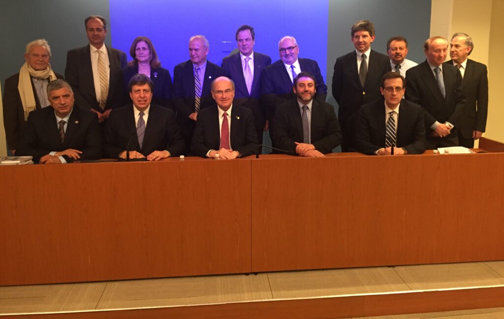 Συναντήσεις προέδρου Ι.Σ.Α. και ΚΕΔΕ Γ. Πατούλη με τον Αρχιεπίσκοπο Αμερικής Δημήτριο, την Ομοσπονδία Ελληνικών Ιατρικών Συλλόγων Β. Αμερικής και την Ιατρική Εταιρεία Νέας Υόρκης Συναντήσεις προέδρου Ι.Σ.Α. και ΚΕΔΕ Γ. Πατούλη με τον Αρχιεπίσκοπο Αμερικής Δημήτριο, την Ομοσπονδία Ελληνικών Ιατρικών Συλλόγων Β. Αμερικής και την Ιατρική Εταιρεία Νέας Υόρκης