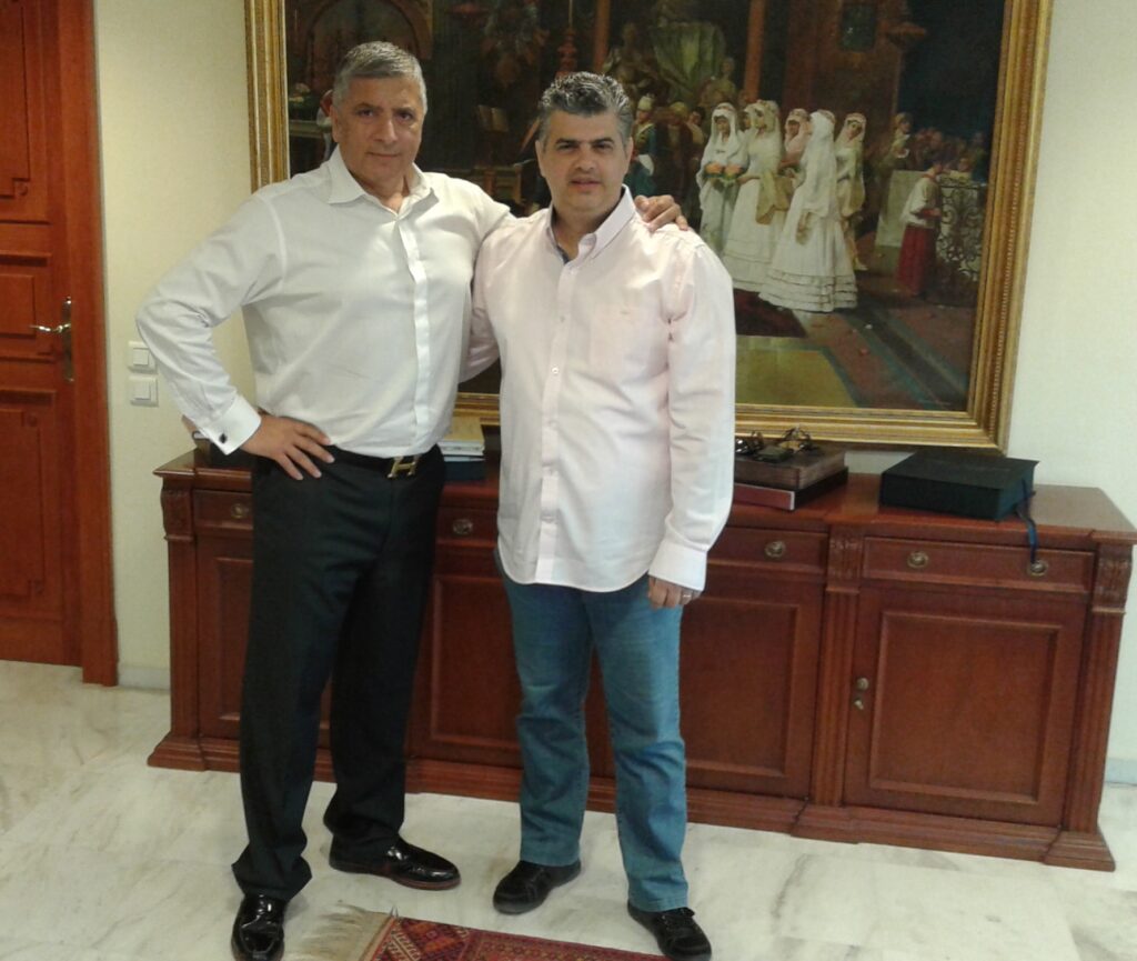 Συνάντηση Γ. Πατούλη, με τον εκπρόσωπο των Φυσιοθεραπευτών στην Αττική Ι. Μαρμαρά, για τη διαχείριση των αιτημάτων του κλάδου, σε επίπεδο αυτοδιοίκησης και ιατρικής κοινότητας