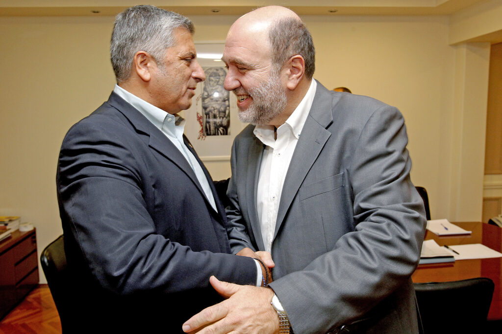 Συνάντηση του Προεδρείου του Ι.Σ.Α. με τον αν. Υπουργό Οικονομίας T. Aλεξιάδη Συνάντηση του Προεδρείου του Ι.Σ.Α. με τον αν. Υπουργό Οικονομίας T. Aλεξιάδη