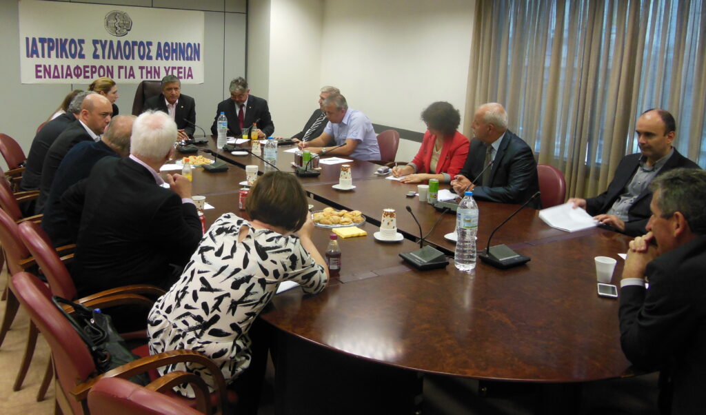 Συνάντηση του πρόεδρου του ΙΣΑ Γιώργου Πατούλη με τον Αναπληρωτή Υπουργό Κοινωνικού Διαλόγου της Ρουμανίας κ. Liviu Pop-Marian Συνάντηση του πρόεδρου του ΙΣΑ Γιώργου Πατούλη με τον Αναπληρωτή Υπουργό Κοινωνικού Διαλόγου της Ρουμανίας κ. Liviu Pop-Marian