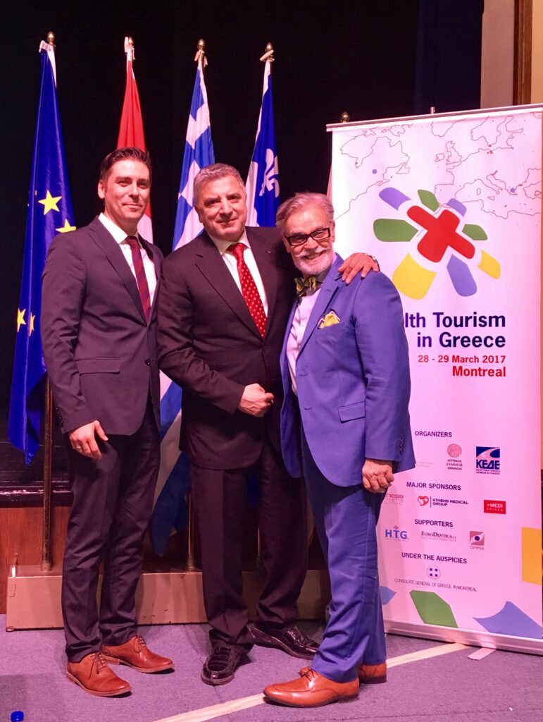 Η σύσταση Παγκόσμιου Ινστιτούτου Ελλήνων Ιατρών ανακοινώθηκε στο πλαίσιο διημερίδας, με θέμα τον Τουρισμό Υγείας, στο Μόντρεαλ του Καναδά