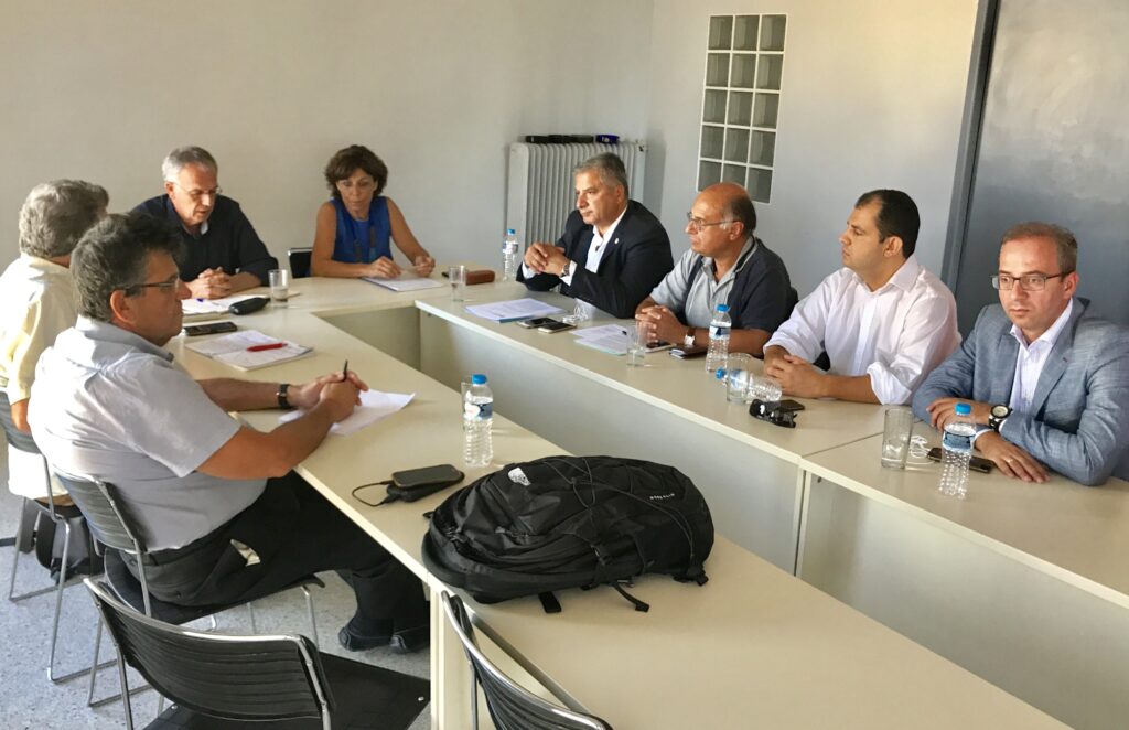 Συνάντηση με τον γραμματέα του ΣΥΡΙΖΑ Π. Ρήγα είχαν ο πρόεδρος Γ. Πατούλης και μέλη του Δ.Σ ΙΣΑ ,προκειμένου να τον ενημερώσουν για το Σχέδιο Νόμου, για την ιατρική νομοθεσία Συνάντηση με τον γραμματέα του ΣΥΡΙΖΑ Π. Ρήγα είχαν ο πρόεδρος Γ. Πατούλης και μέλη του Δ.Σ ΙΣΑ ,προκειμένου να τον ενημερώσουν για το Σχέδιο Νόμου, για την ιατρική νομοθεσία