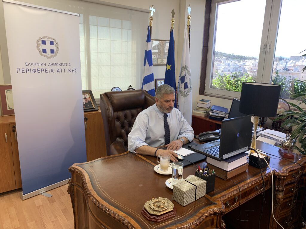 Σύσκεψη της Ομάδας Εμπειρογνωμόνων του ΙΣΑ και της Περιφέρειας Αττικής για τον κορωνοϊό σε χώρους υγειονομικού ενδιαφέροντος