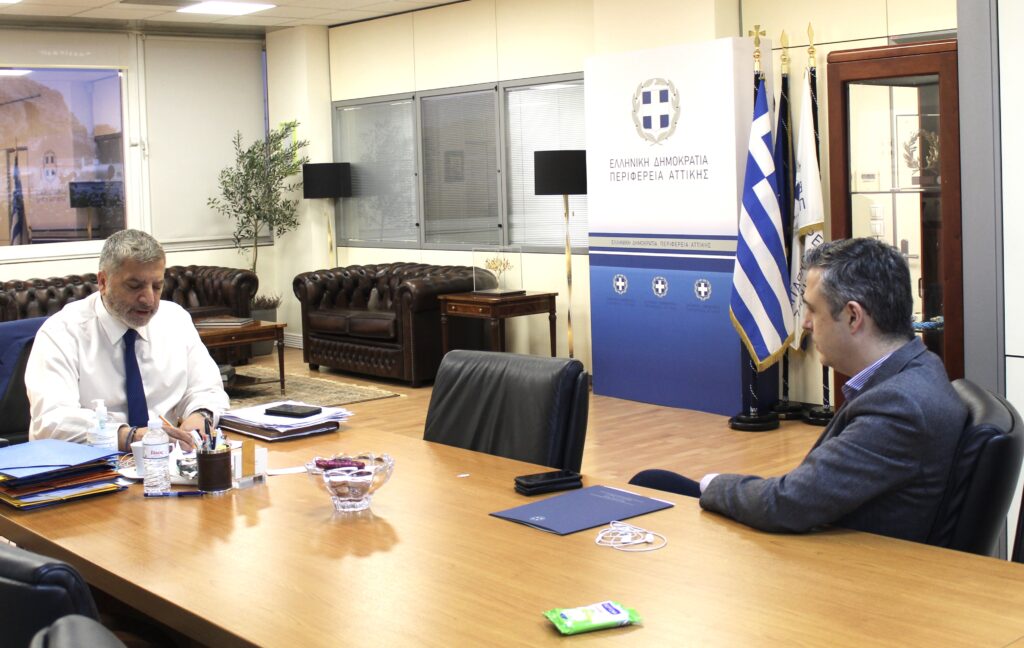 Συνάντηση του Προέδρου του ΙΣΑ και Περιφερειάρχη Αττικής Γ. Πατούλη, με το Γ. Γραμματέα του Υπουργείου Υγείας Ι. Κωτσιόπουλο, με αντικείμενο το Πρόγραμμα Δράσης για την ΠΦΥ που παρουσίασε το Υπουργείο Υγείας