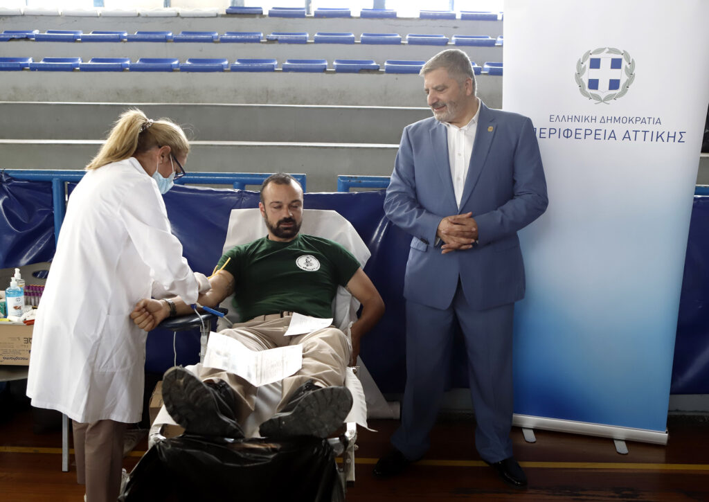 Δήλωση του Προέδρου του ΙΣΑ και Περιφερειάρχη Αττικής Γ. Πατούλη με αφορμή τη σημερινή Παγκόσμια Ημέρα Εθελοντή Αιμοδότη