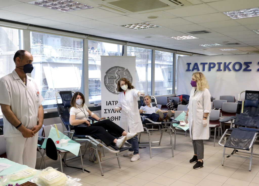Με μεγάλη επιτυχία πραγματοποιήθηκε η εθελοντική αιμοδοσία που διοργάνωσε ο ΙΣΑ