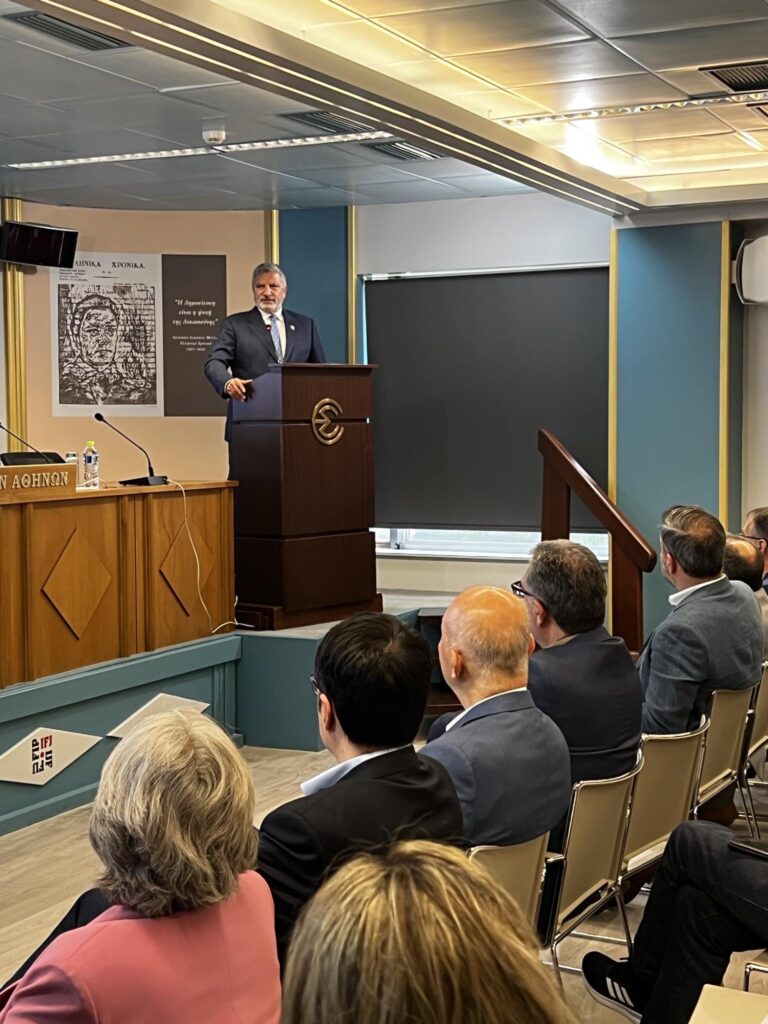 Τη σημασία της Πρωτοβάθμιας Φροντίδας Υγείας τόνισε ο Πρόεδρος του ΙΣΑ, στο πλαίσιο του χαιρετισμού του, στην Επιστημονική Ημερίδα που διοργάνωσε η Ομοσπονδία Αυτοδιαχειριζόμενων Ταμείων Υγείας Ελλάδος