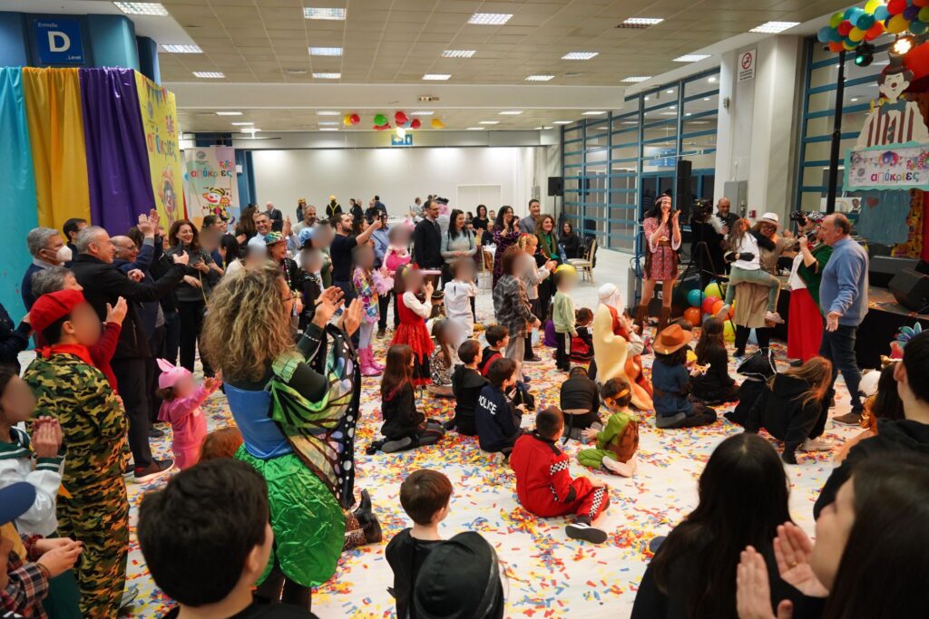 Με μεγάλη επιτυχία πραγματοποιήθηκε η αποκριάτικη γιορτή που διοργάνωσε ο ΙΣΑ για τις οικογένειες των μελών του