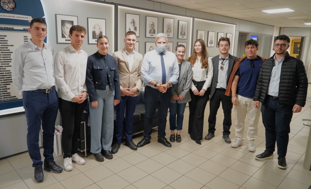 Επίσκεψη Φοιτητών της Ιατρικής Σχολής του ΕΚΠΑ στον ΙΣΑ-Αποφασίστηκε η υπογραφή Μνημονίου Συνεργασίας