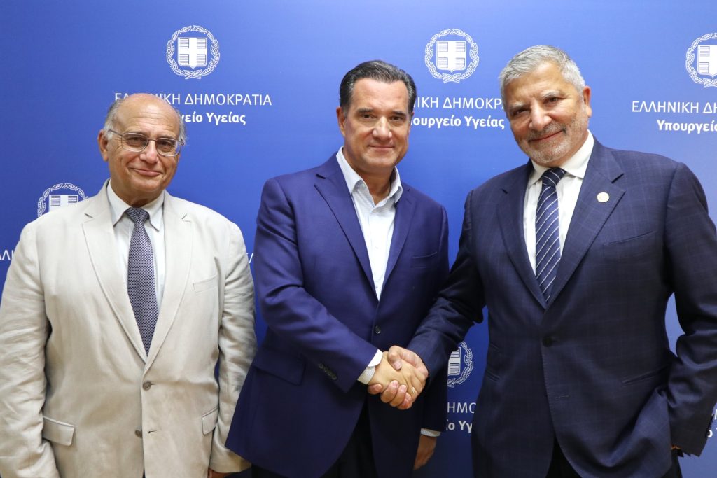 Η αύξηση της αμοιβής της ιατρικής επίσκεψης από τον ΕΟΠΥΥ, στο επίκεντρο της συνάντησης του Υπουργού Υγείας Α. Γεωργιάδη, με τον Πρόεδρο του ΙΣΑ Γ.Πατούλη.